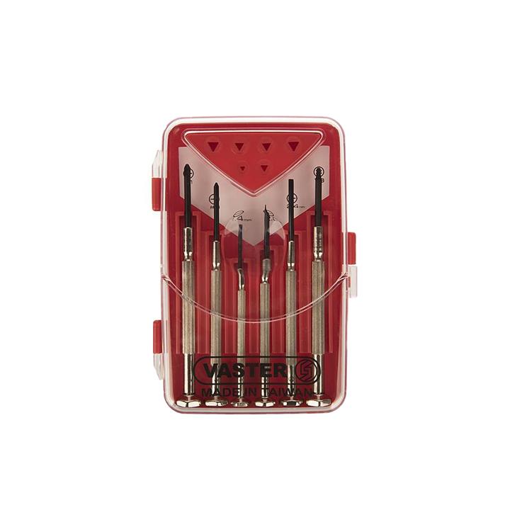 پیچ گوشتی ساعتی واستر کد 20 مجموعه شش عددی